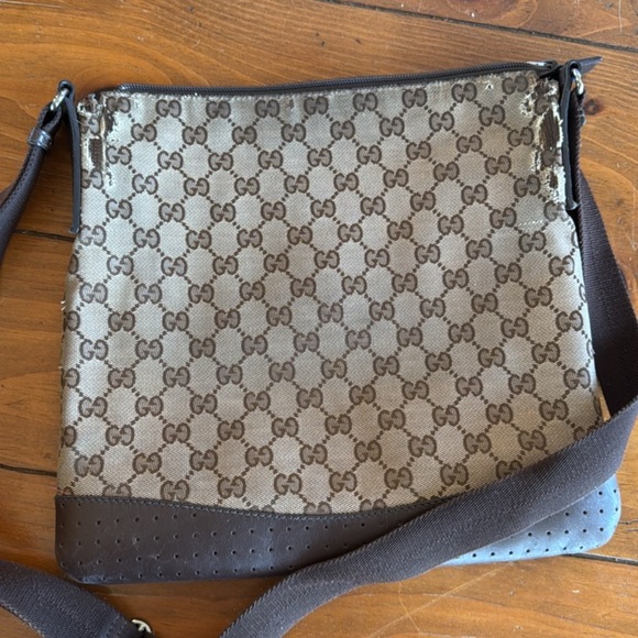 Gucci crossbody bag brown gg - Picture 4 of 4